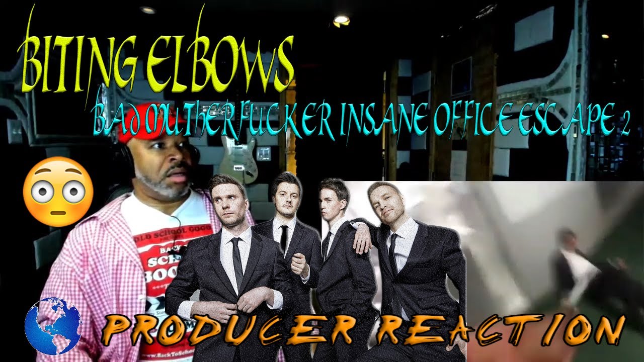 Biting Elbows   Bad Mutherfucker Insane Office Escape 2 OFFICIAL VIDEO - Producer Reaction