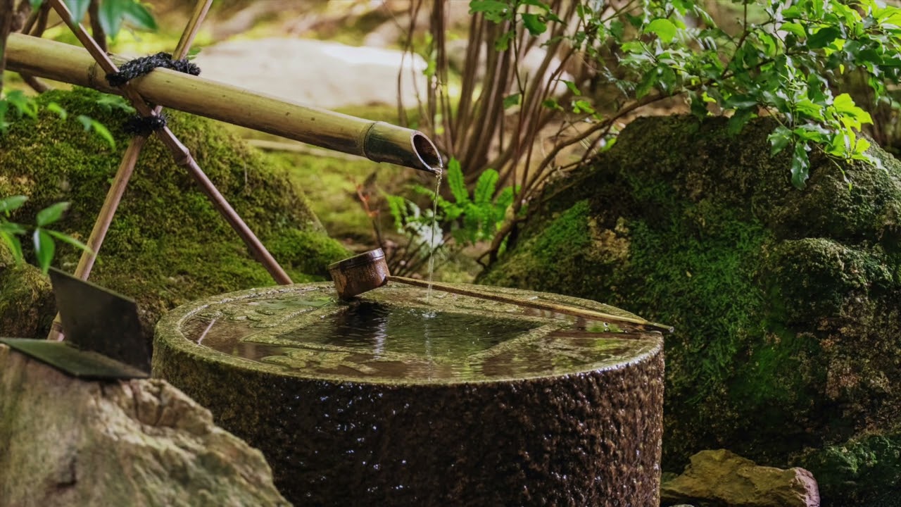 In a Japanese Garden by Bronwyn Kirkpatrick - shakuhachi 尺八