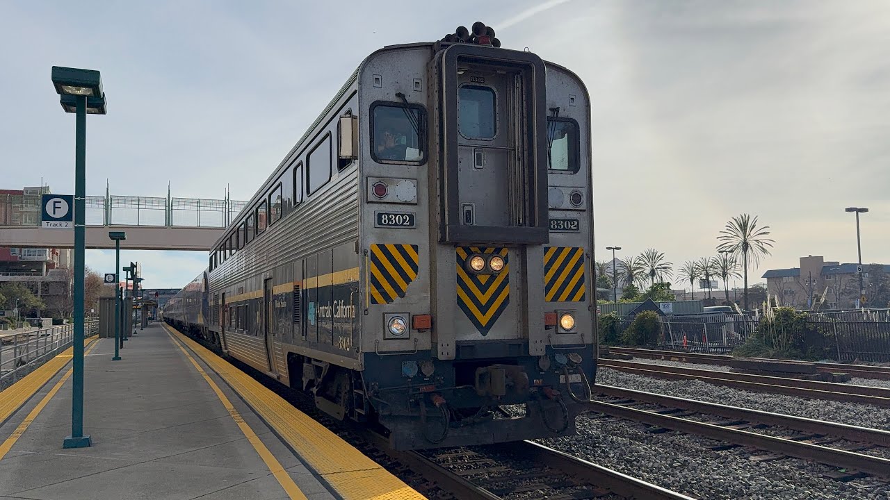 Amtrak Gold Runner 716 At Emeryville CA 