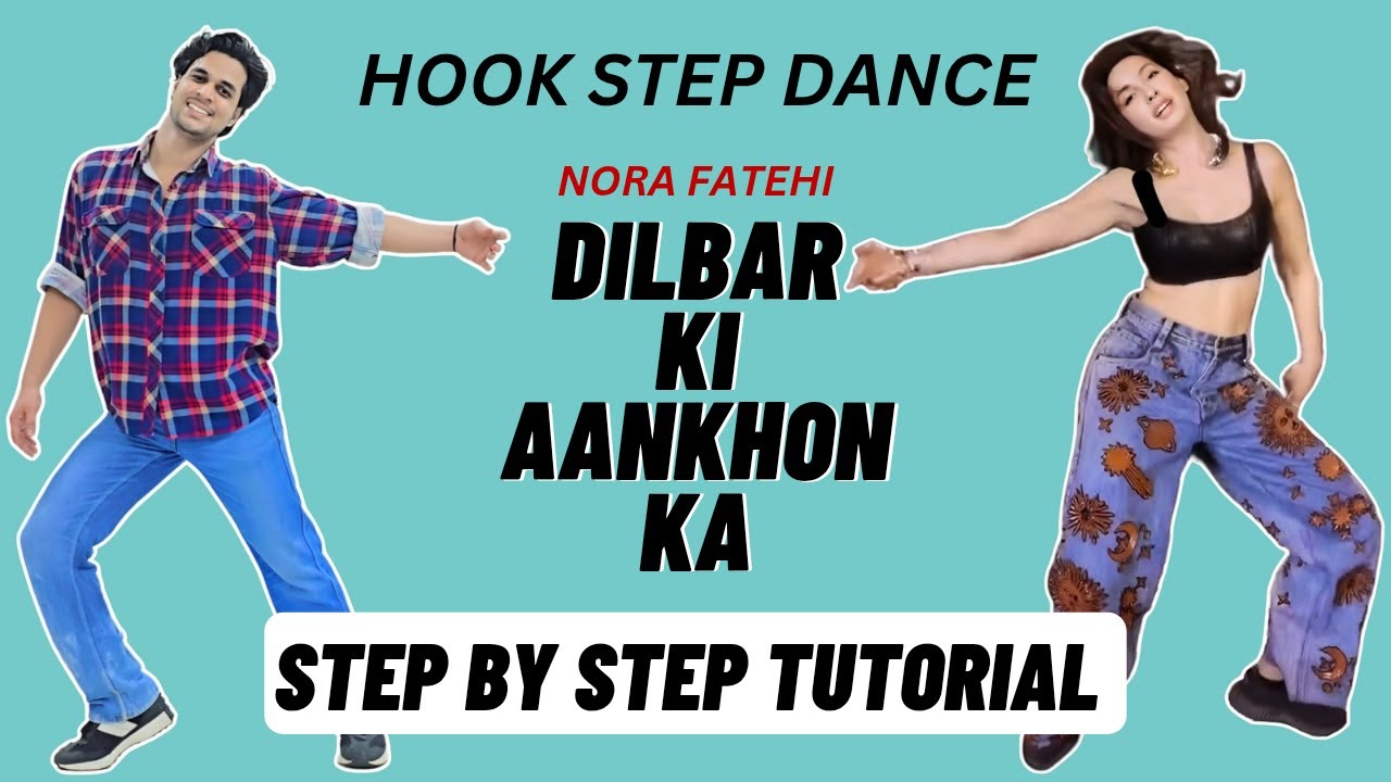 Dilbar Ki Aankhon Ka Hook Step Dance Tutorial|Nora Fatehi|Thamma|Dilbar Ki Aankhon Ka Dance Tutorial