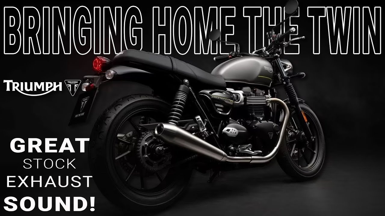 BRINGING HOME THE TWIN! Got A New Bike | Triumph Speed Twin 900