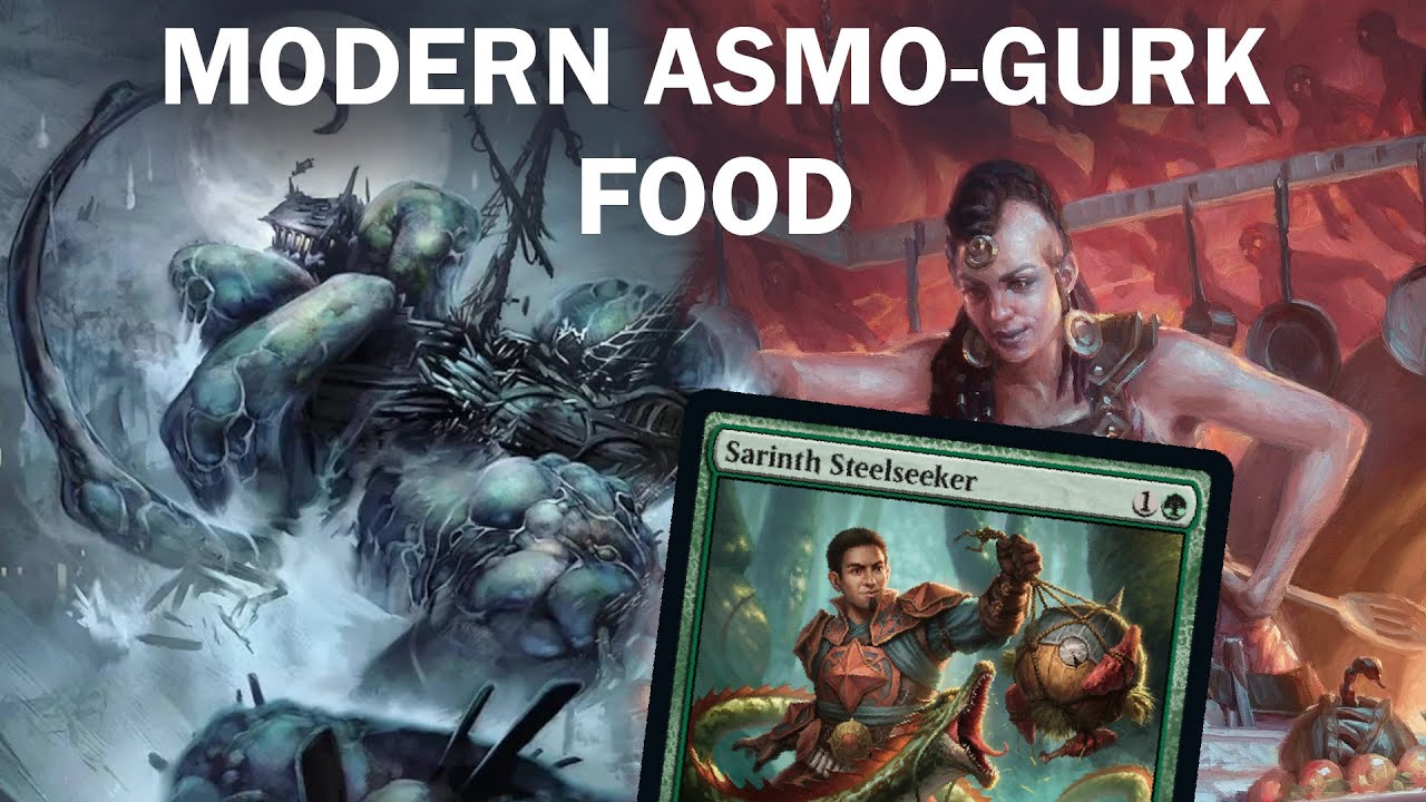 PLAY WITH YOUR FOOD! Modern Sultai Asmo-Gurk Food. Fair, grindy midrange with Slogurk, Saga BRO MTG