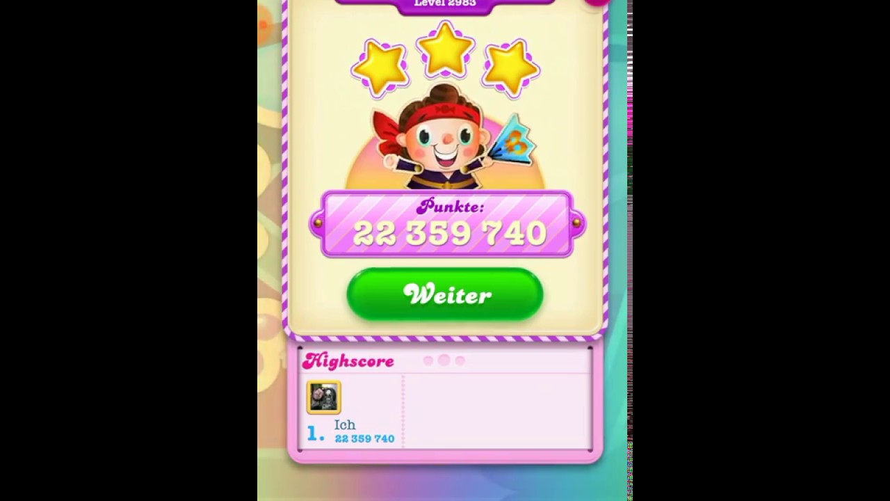Soda Level 2983 - 22 Mio. Punkte! 😁