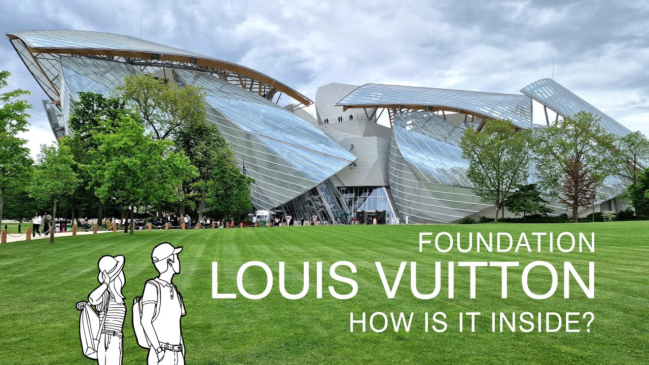 4K Париж 🇫🇷: Фонд Louis Vuitton - Как там внутри?