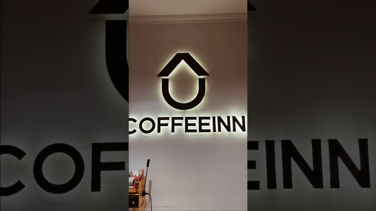 Letter sign / huruf timbul backlite coffeeinn