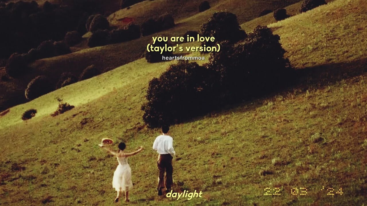 you are in love (taylor's version) | a taylor swift playlist