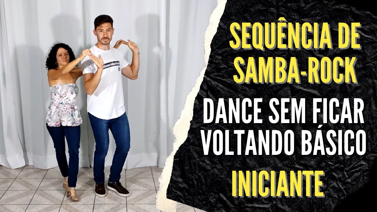 Aula de Samba-Rock - Sequência Iniciante