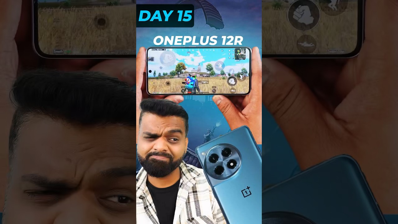 OnePlus 12R PUBG Test with FPS Meter Review 🎮#shorts
