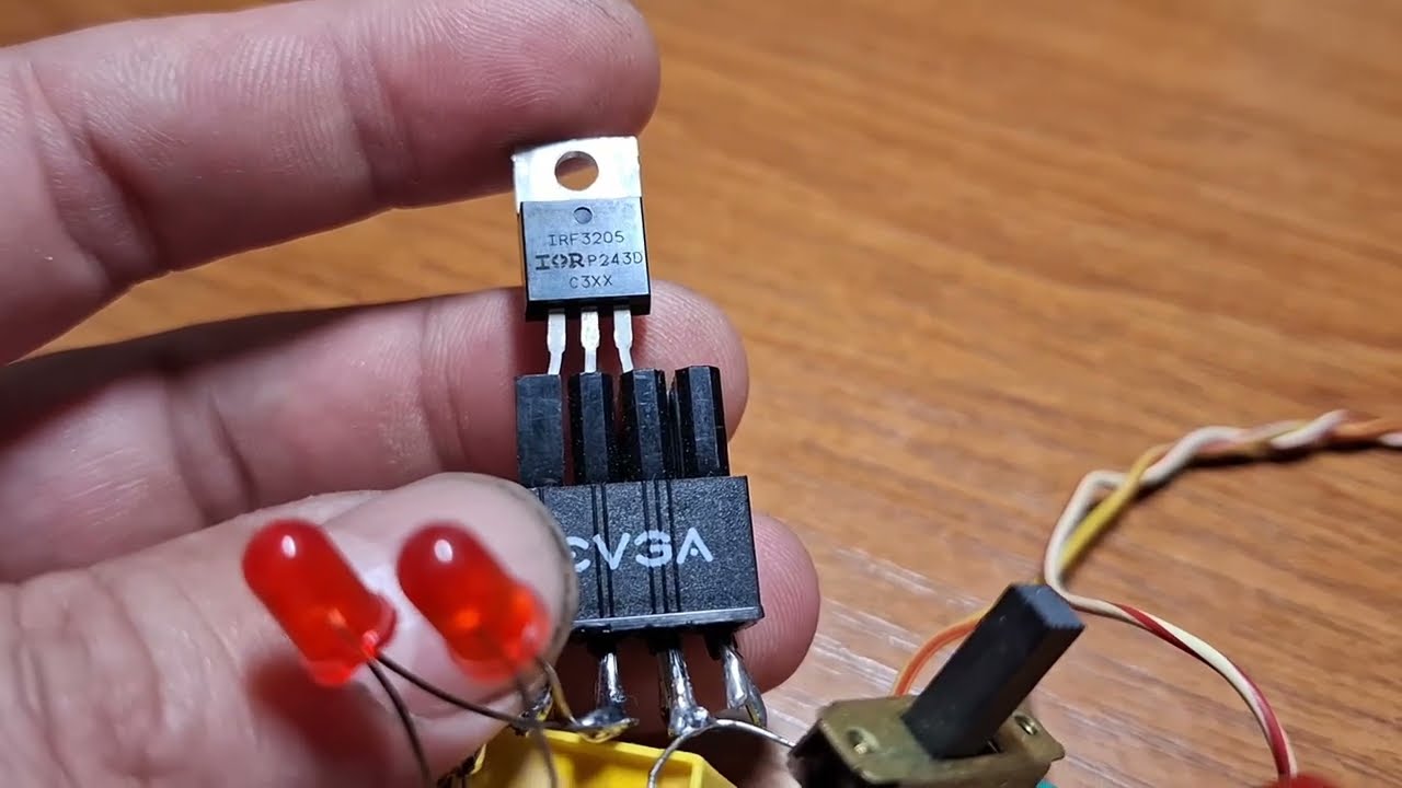 Tester DIY pentru tranzistori MOSFET