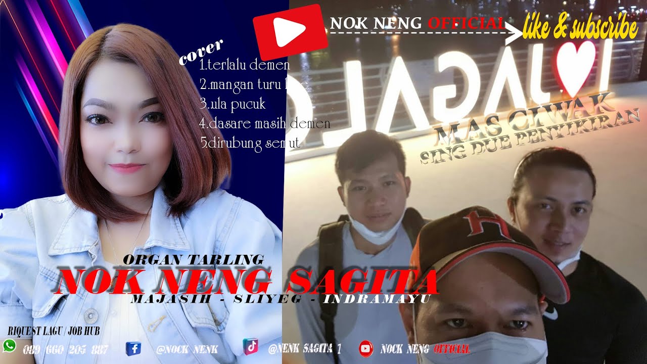 MAS CIWAK ( SING DUE PENYIKIRAN ) RIQUEST II LAGU TARLING PILIHAN COVER NOK NENG SAGITA