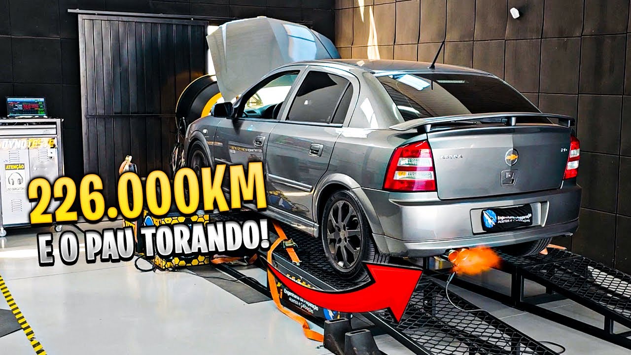 Astra com 226.000 Km recebendo preparação tudão! O motor explodiu?