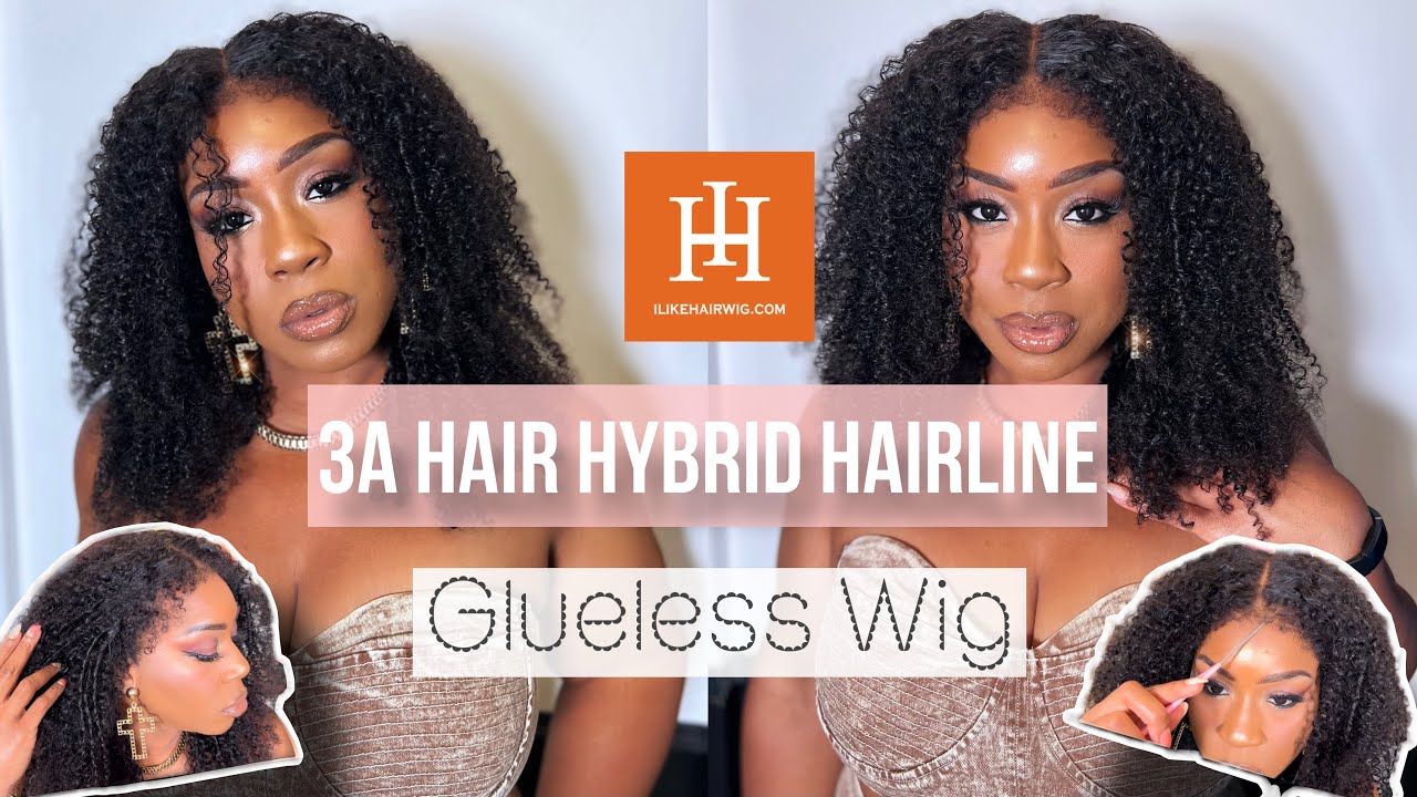 A Wig That Comes With “Edges” And Looks So Natural | Hybrid Hairline Wig | Ilikehairwig.com