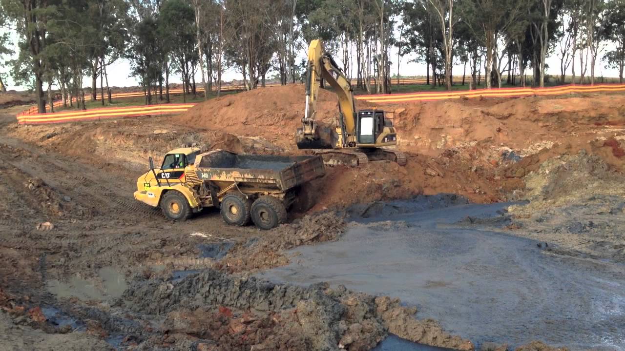Desilting an Old Dam