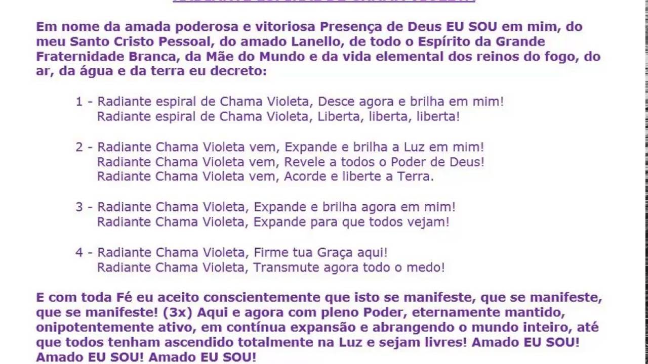 024 - RADIANTE ESPIRAL DE CHAMA VIOLETA