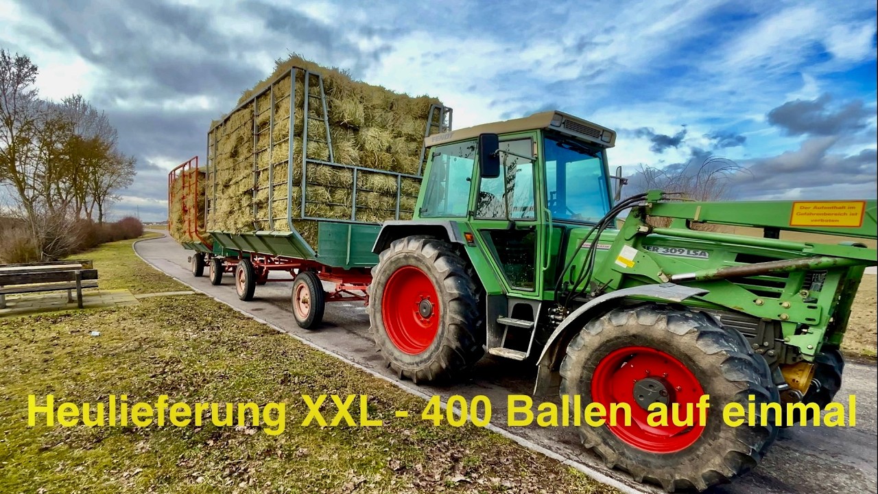 Vlog#97 Wintersport = Heutransport - Heu ausliefern XXL