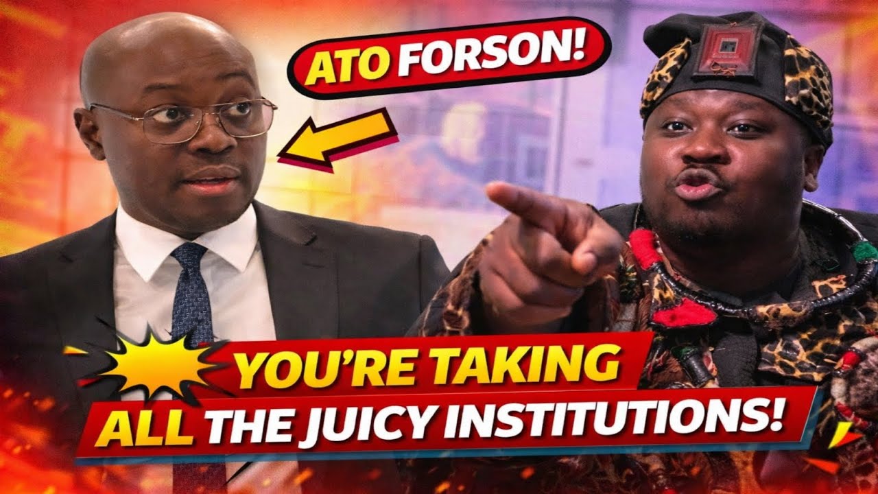 President Mahama and Ato Forson. I don't understand you.. Oheneba Boamah fires 🔥