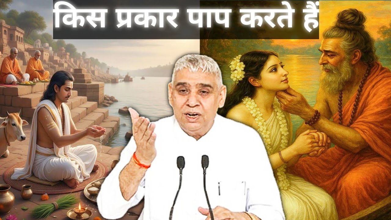 Kis prakar pap karte hai Sant Rampal Ji Maharaj Ji video Satsasng 🧐😱#santrampaljimaharaj 