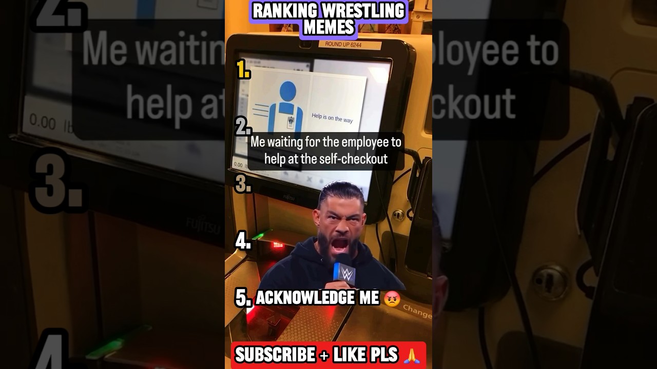 RANKING WRESTLING MEMES