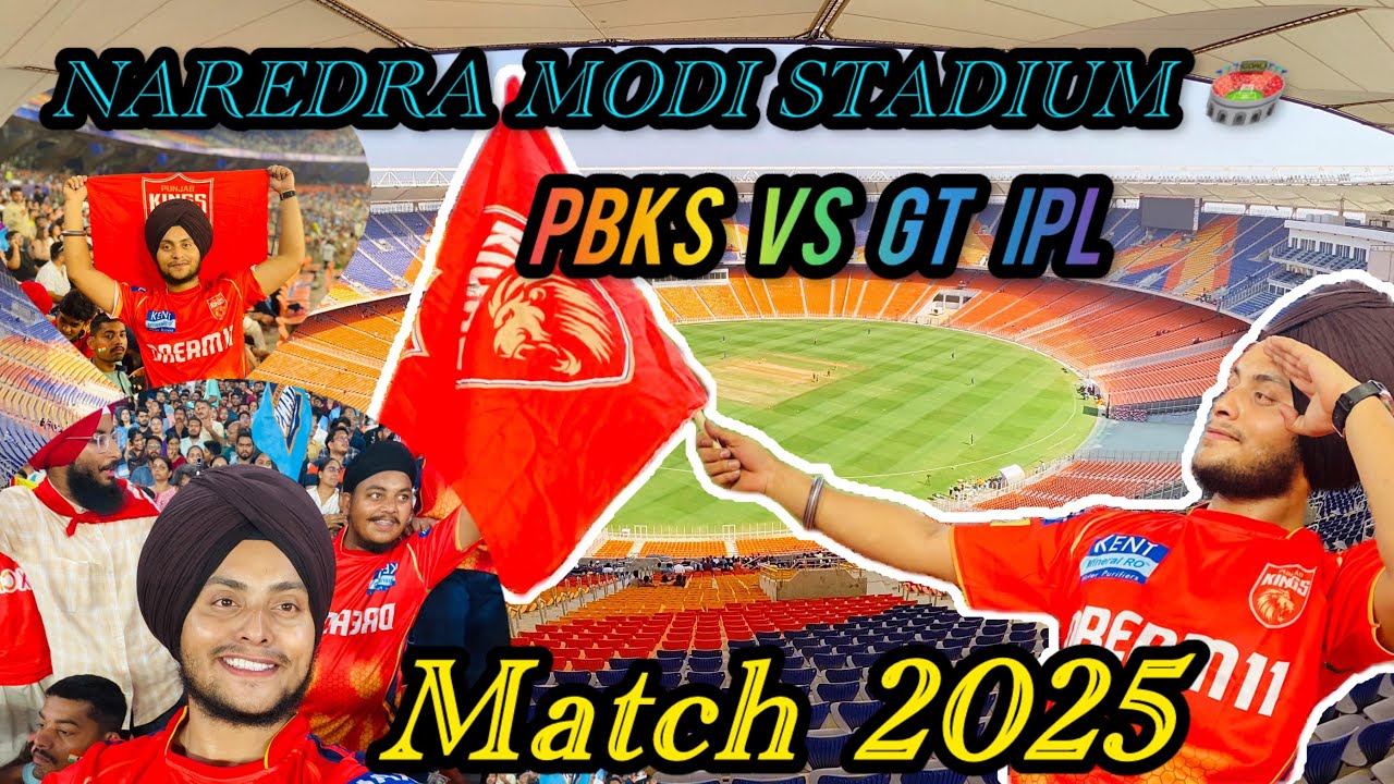 Punjabi aa gaye oyyy ( naredramodi stadium ) pbks vs Gt #cricket #ipl2025 #pbks #narendramodistadium