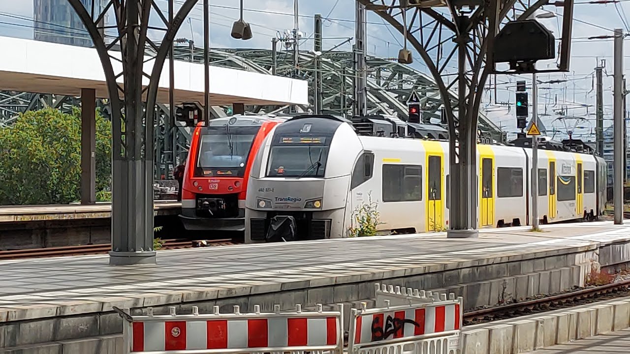 Trains And Railways, cologne Germany 🇩🇪  Köln Hauptbahnhof
