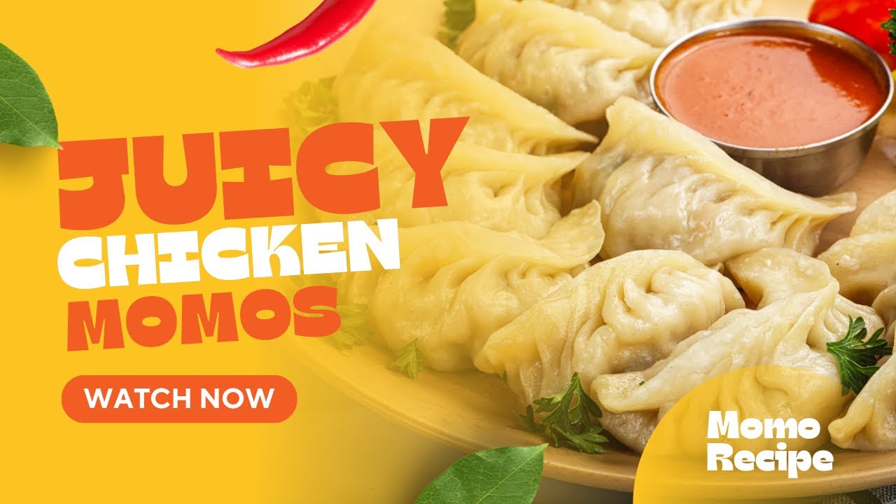 Chicken momo recipe | Dumplings | How to make MOMO | how to make steamed chicken momo at home 