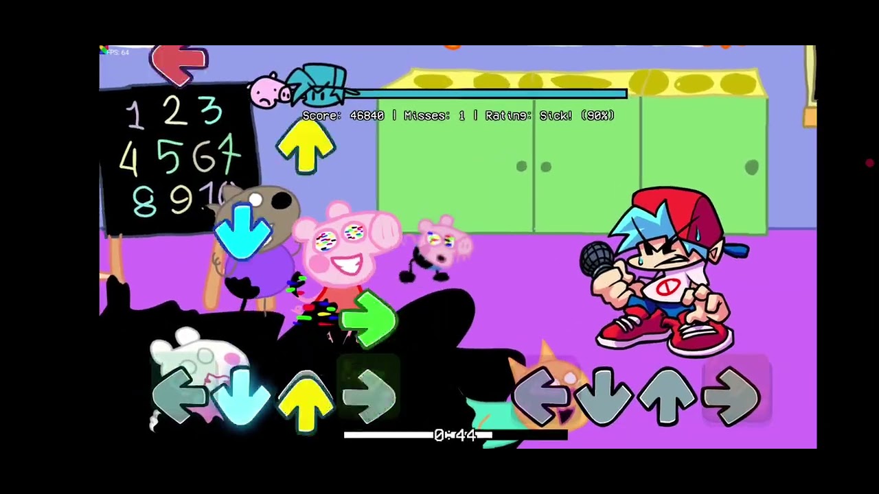 Fnf vs pibby peppa pig(read description)