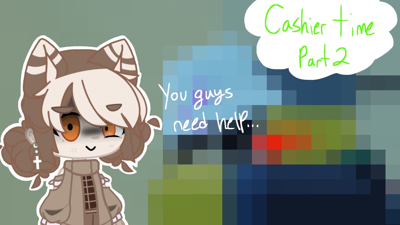 ITS EVEN WORSE THAN LAST TIME.. / Cashier time part 2 / Roblox gameplay