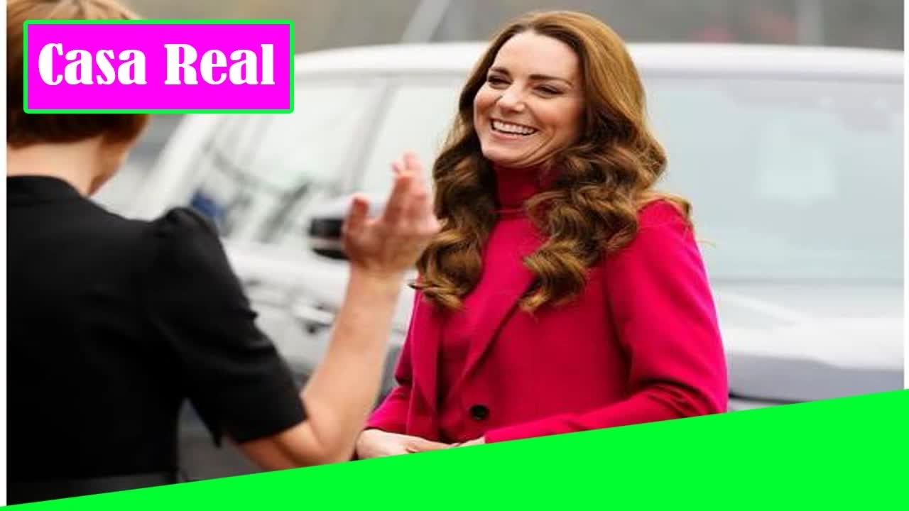 La reacci&oacute;n viral de Kate Middleton cuando unos ni&ntilde;os mencionan @ Harry y Meghan