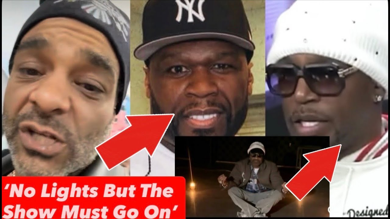 Jim Jones RESPONDS To 50 CENT & CAMRON CLOWNING HIM For Having NO LIGHTS At His Podcast Studio