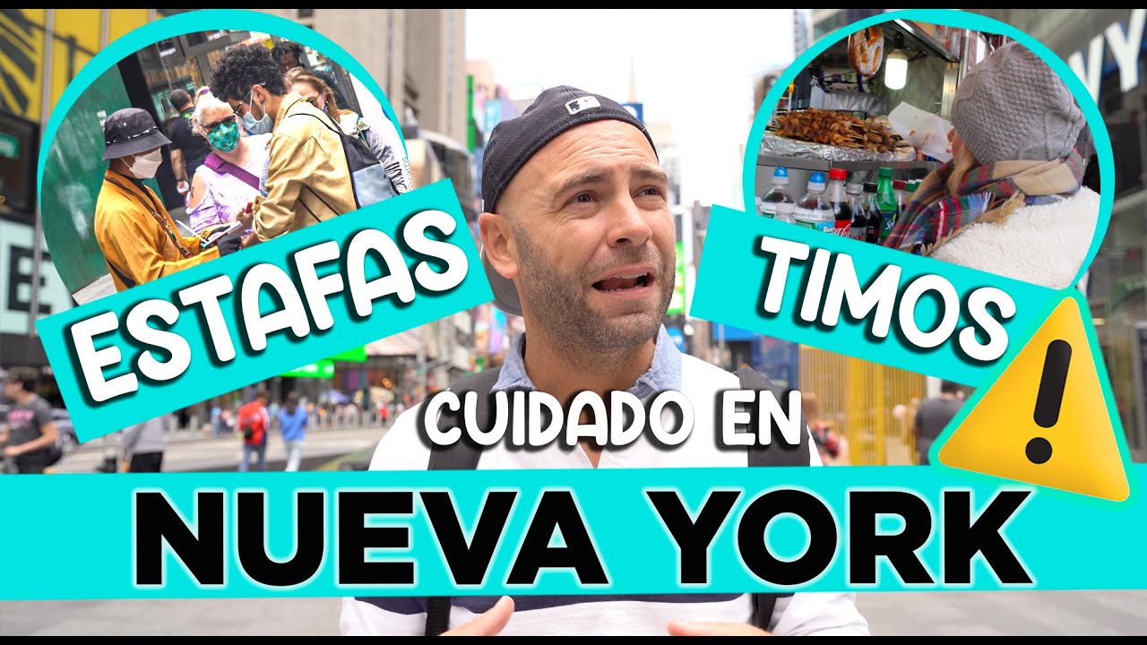 NO hagas esto en Nueva York🚨 ESTAFAS a Turistas y soluciones. Guía New York Molaviajar