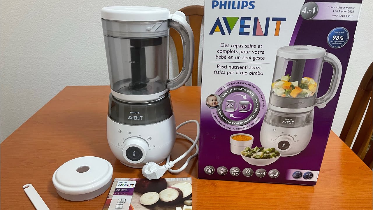 Robot de comida para el bebé 4 en 1 Philips AVENT