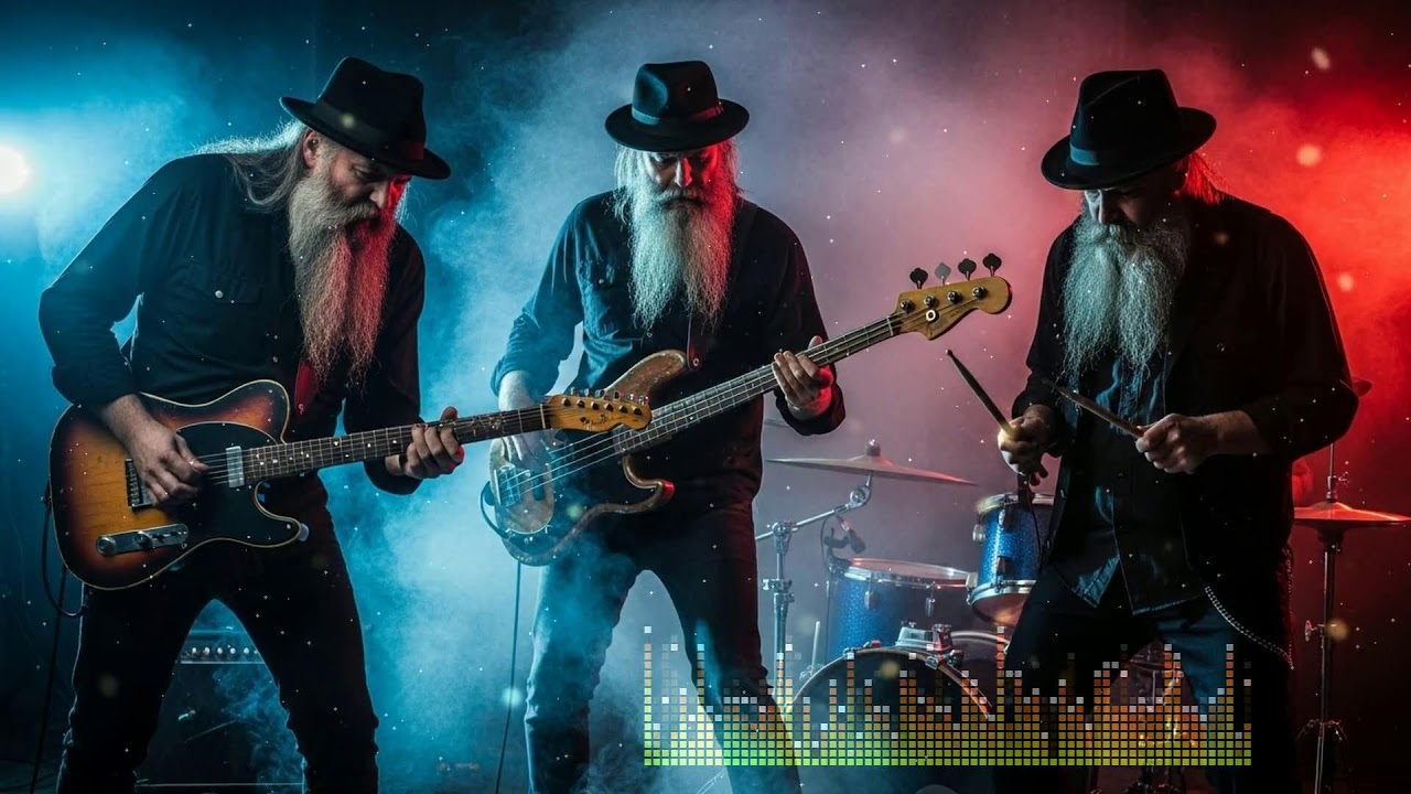 Jimi Hendrix, SRV, Led Zeppelin, AC/DC, ZZ Top 🎸🔥 Classic Blues Rock Texas Riffs & Gritty Vocals