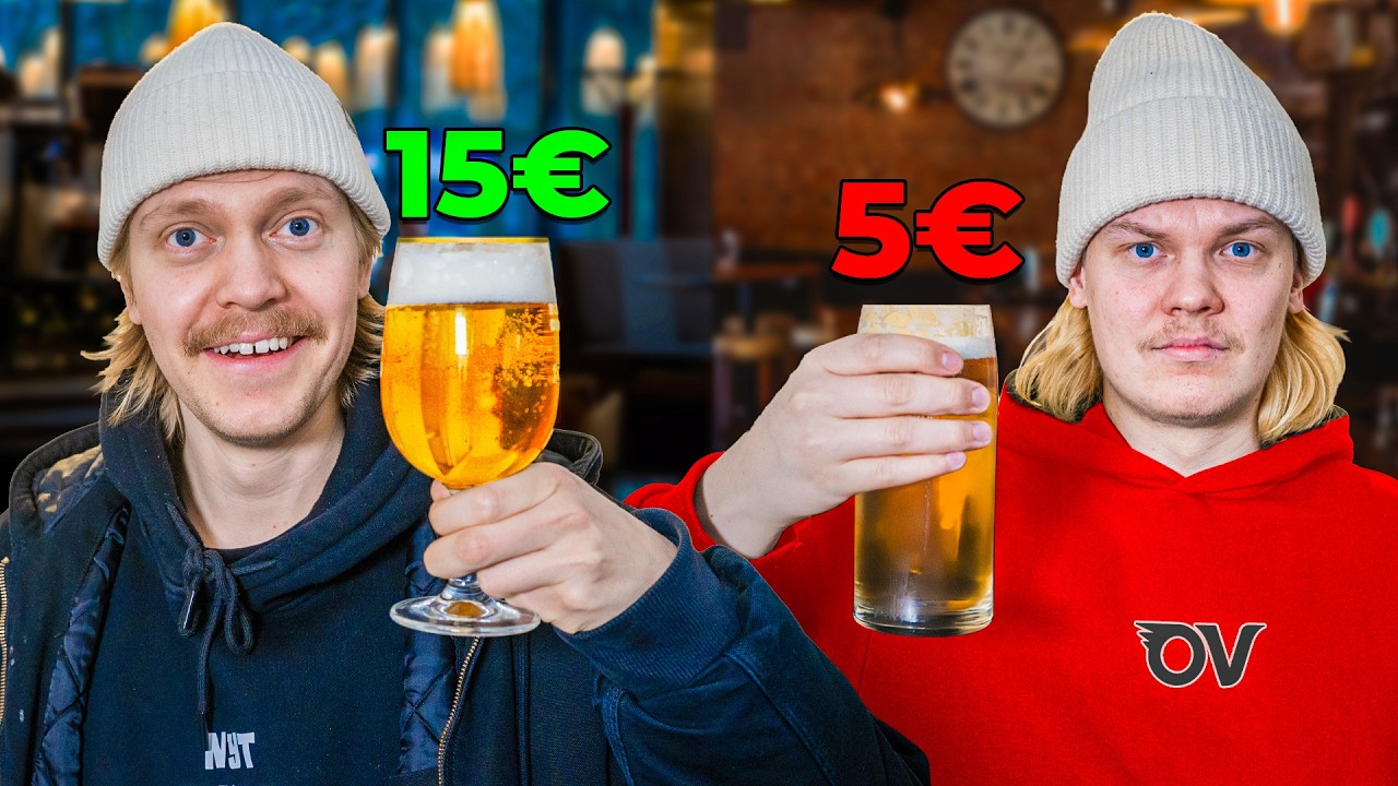 Stigaa auton perässä ja Kämpin olutta! (VOITKO OLLA #1)