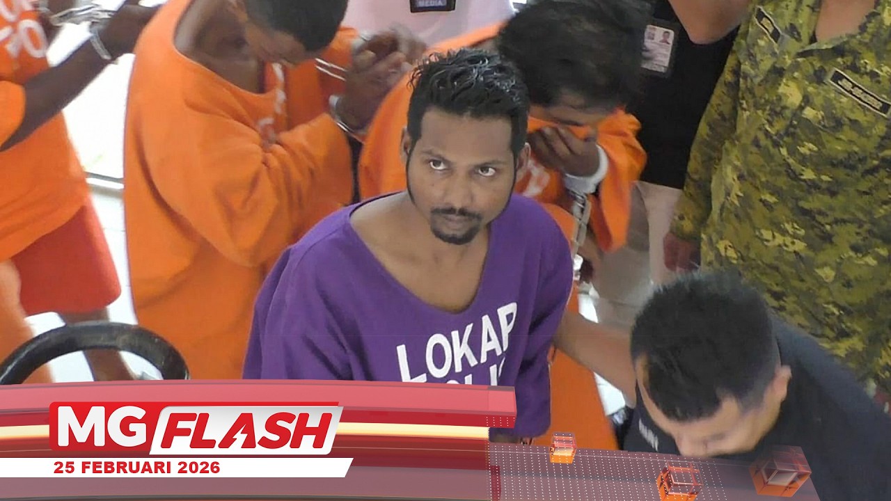 Tukang gunting didakwa bunuh isteri hamil dengan lesung batu #MGFlash