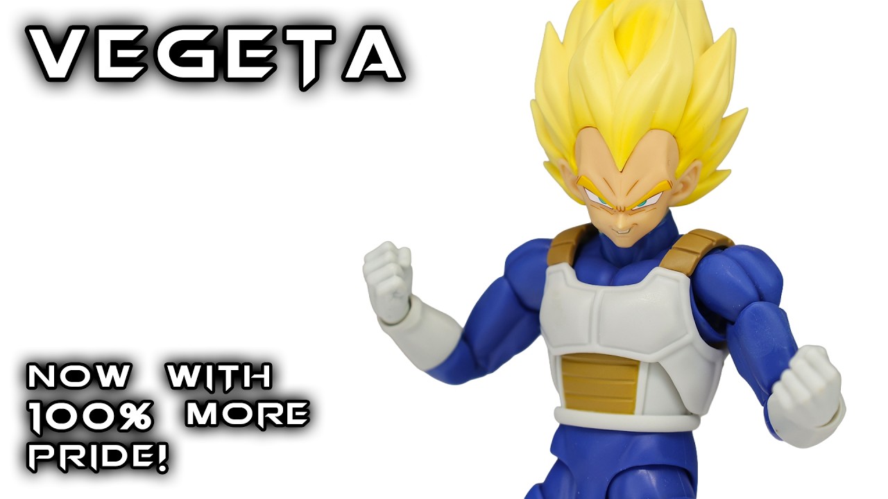 S.H. Figuarts VEGETA Super Saiyan (Dangerous Pride) Dragon Ball Z Action Figure Review