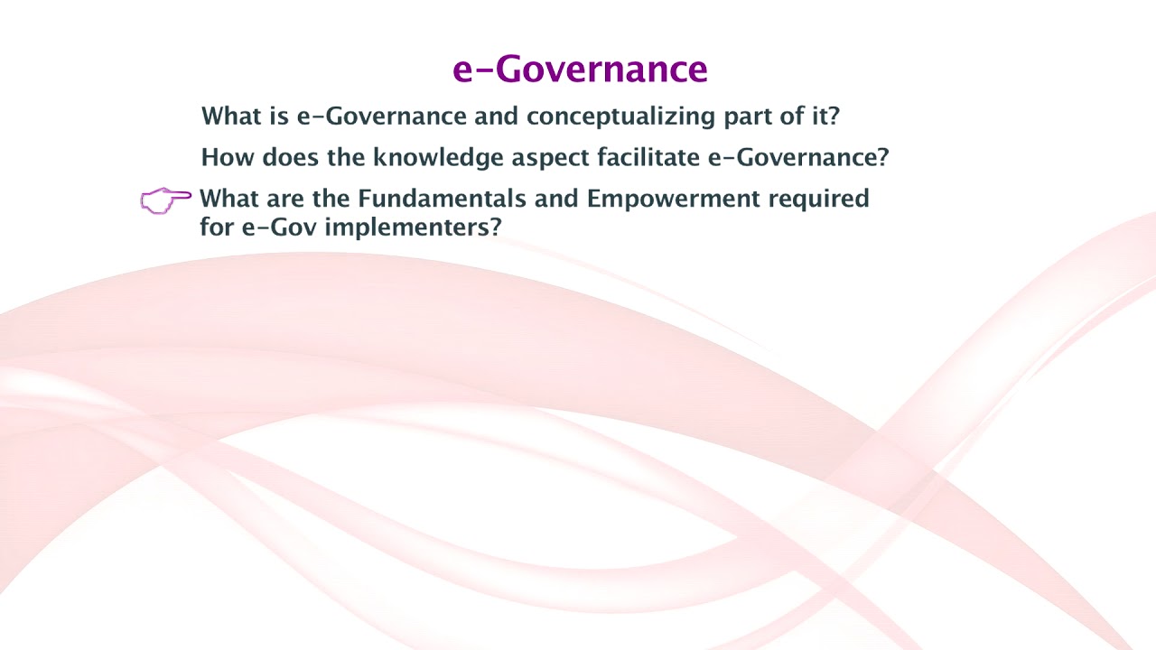 e-Governance-e-Gov -IT