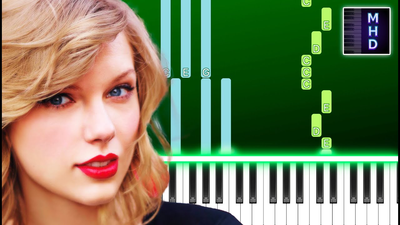Taylor Swift - long story short (Piano Tutorial Easy)