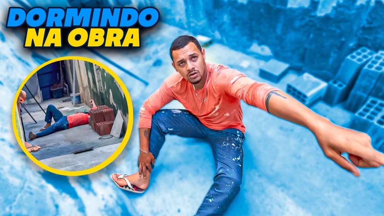 MANETIKIN PEGOU O MUDINHO DORMINDO NA OBRA 🤦🏻‍♂️ | MUDINHO PEDREIRO 