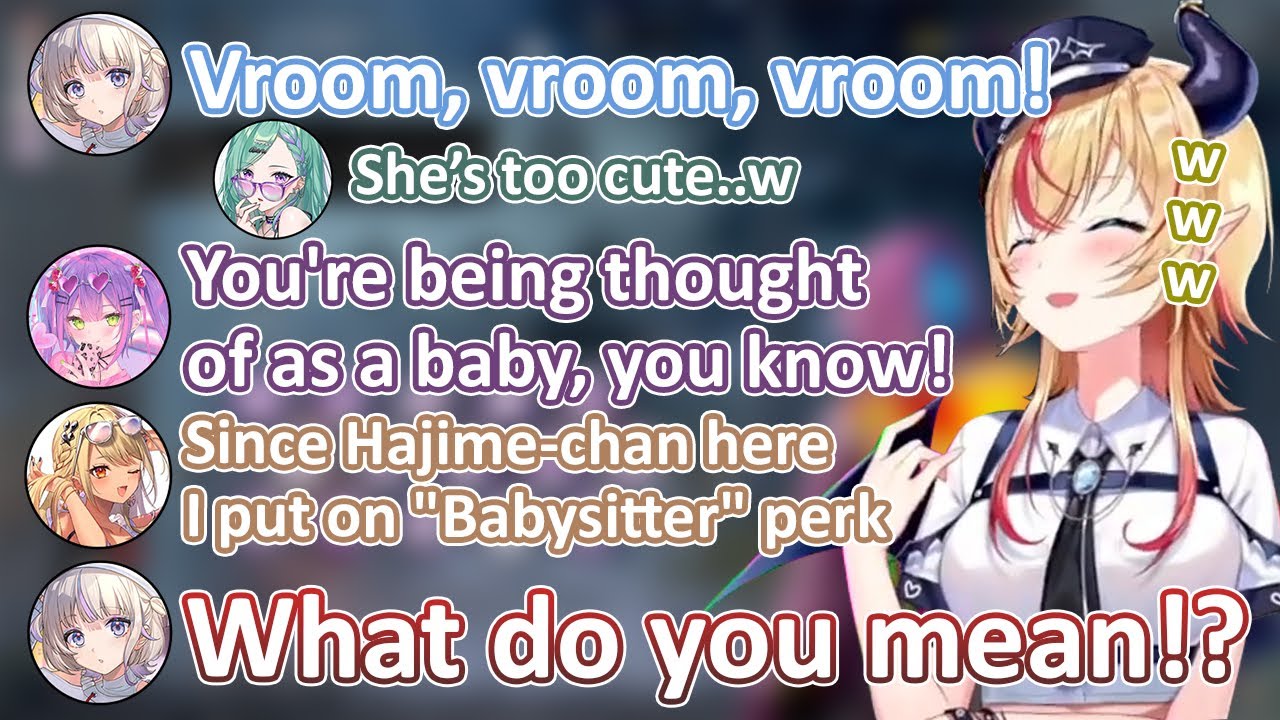 Everyone Treat Hajime Like a Baby in Their First Collab【Choco/Hajime/Towa/Qpi/Beni/Hololive/Vspo】
