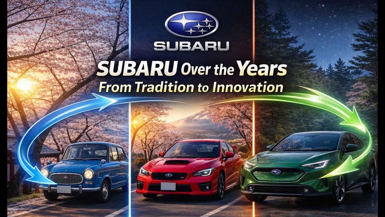 SUBARU Over The Years From Tradition To Innovation