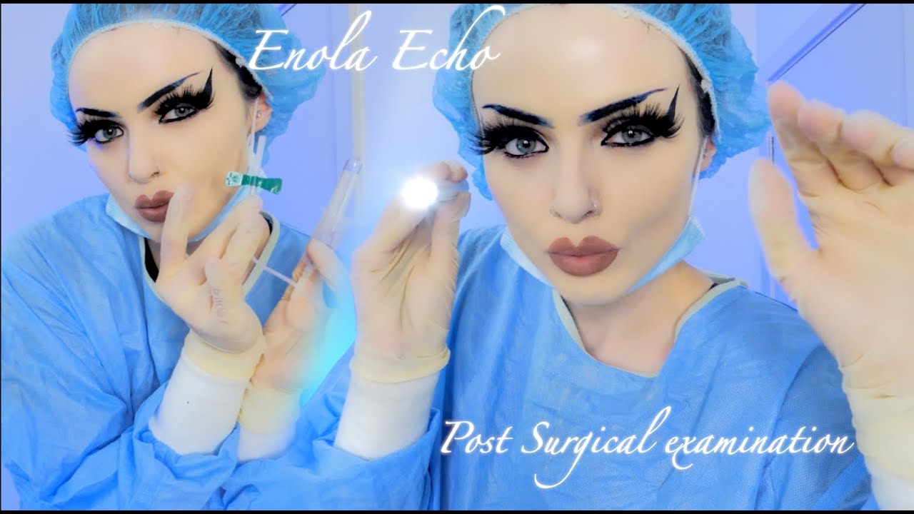 💚 ASMR 💙  Post Surgery Examination 💙 Eye Exam 💙 Sleepy Gentle Tingles 💚