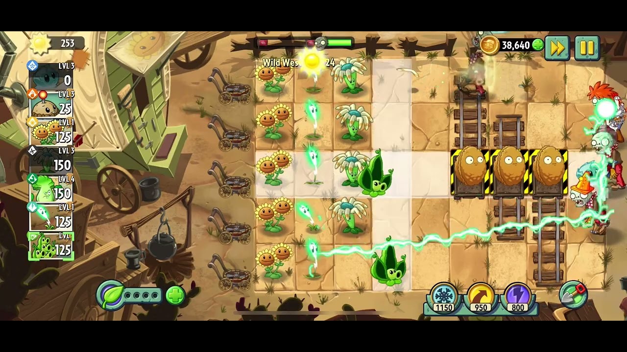 Plants vs Zombies 2 - Wild West - Day 24 - 2024