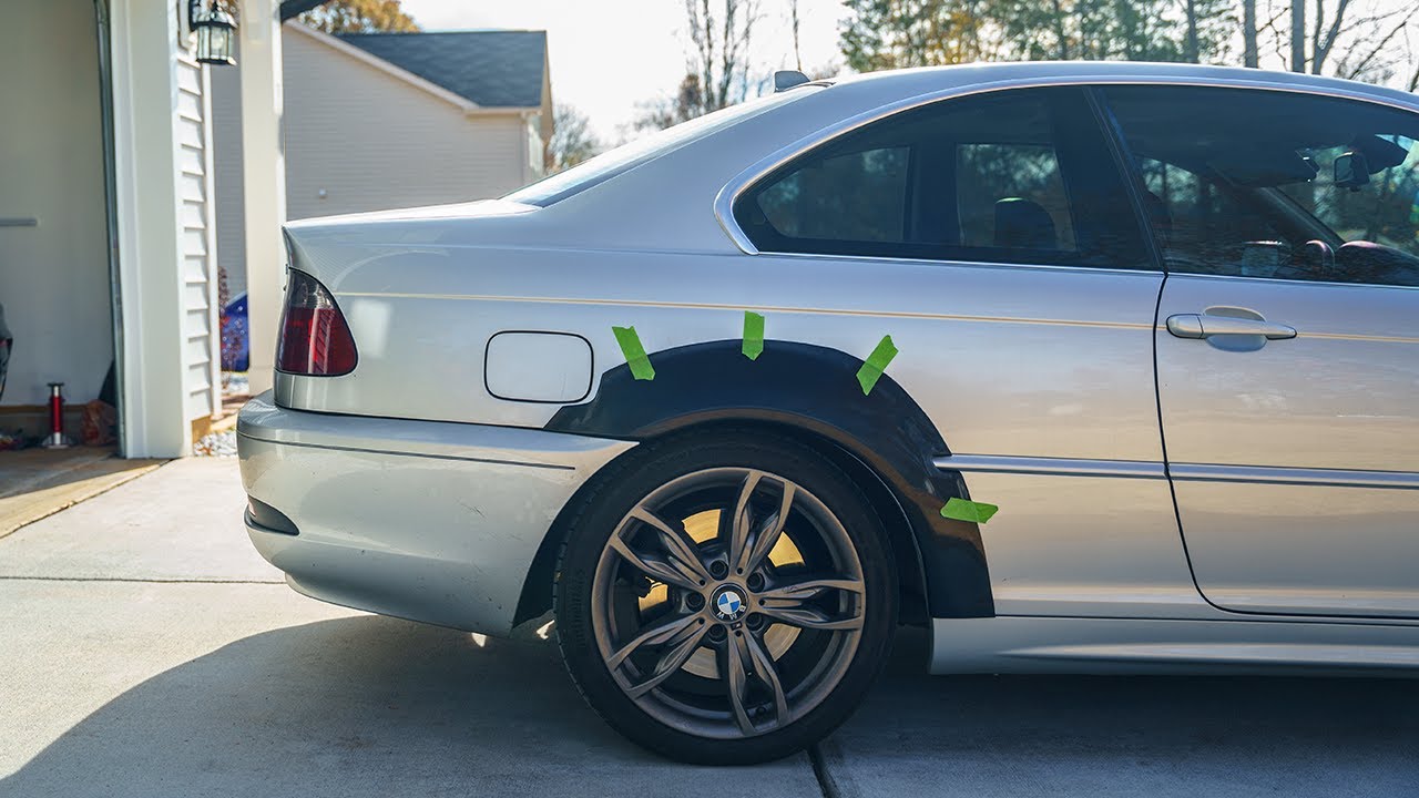 Hard Motorsport E46 Rear Flares