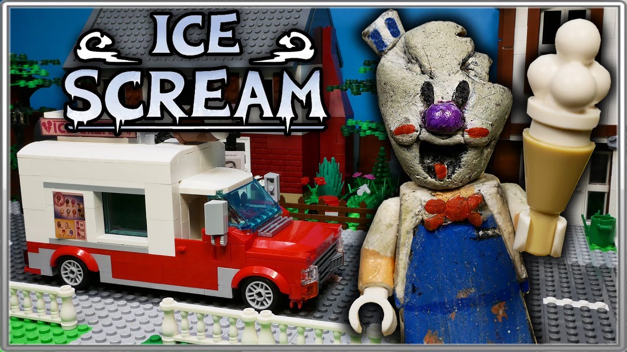 LEGO Фильм Мороженщик / Все серии 1-5 / Horror game Ice Scream
