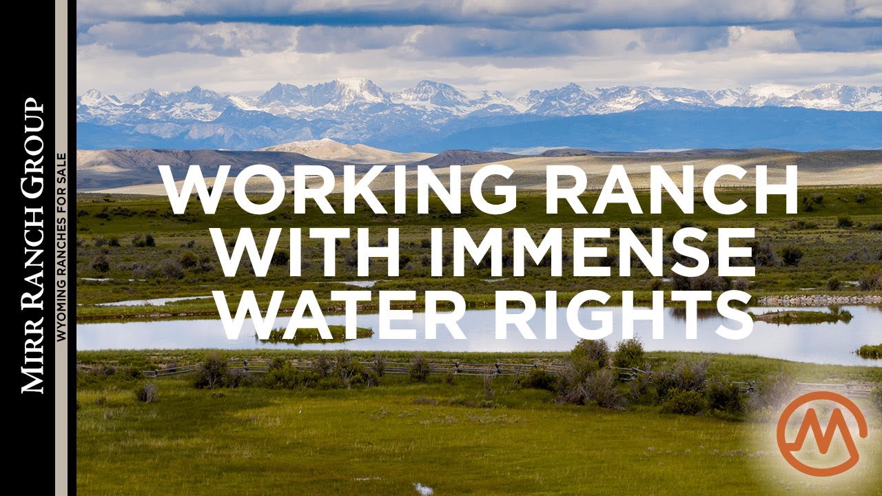 Wyoming Ranches for Sale - The Cottonwood (40 Miles of Rivers & Creeks!)