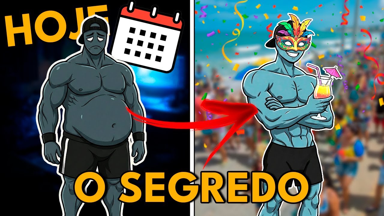 O Segredo que os profissionais de fitness usam para se preparar para o Carnaval em apenas 6 semanas
