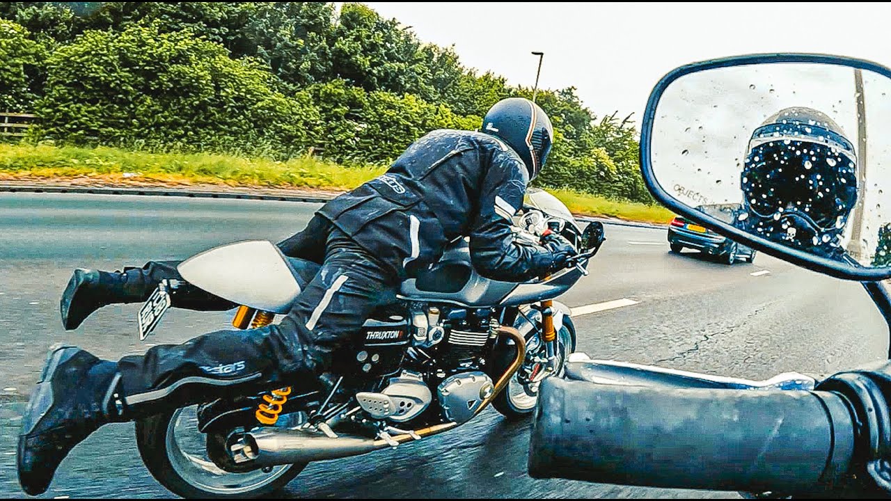 The Scary Ride from Ace Cafe London back to Manchester England