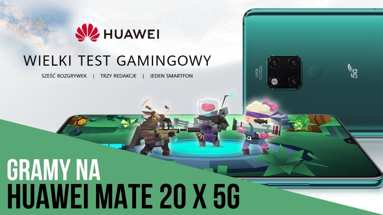 Gramy na Huawei Mate 20 X 5G w turnieju Bullet League
