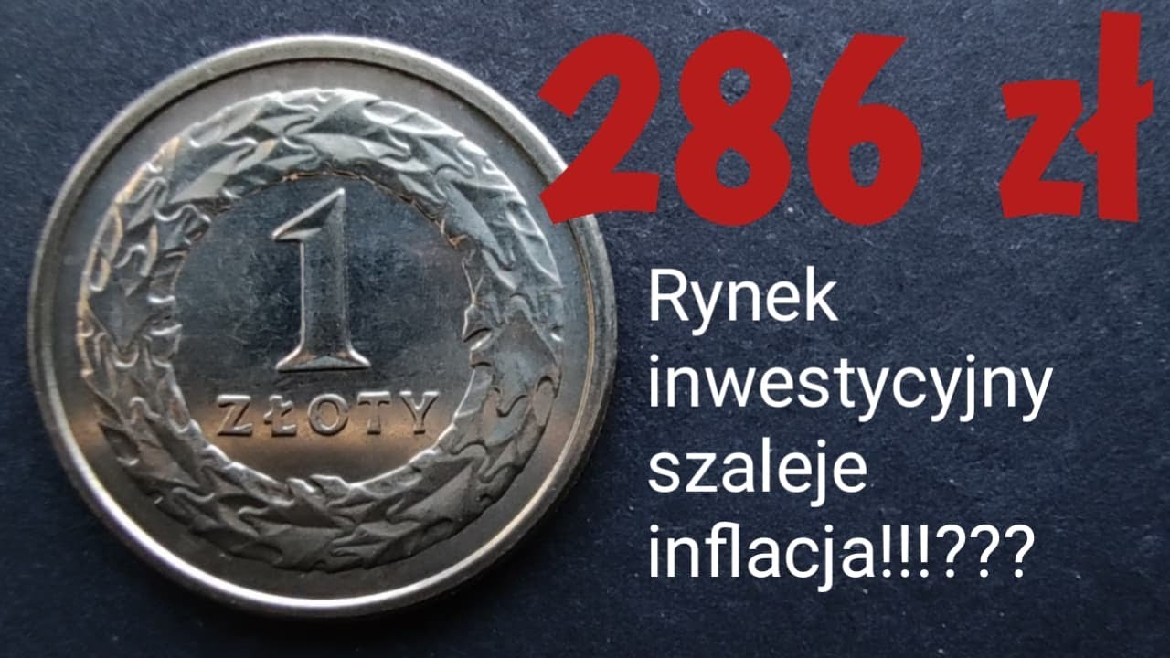 Szok!!! 1 złoty 1990 sprzedane za 286 złotych na licytacji!!!! To mnie rozwaliło na maksa !!! Biznes
