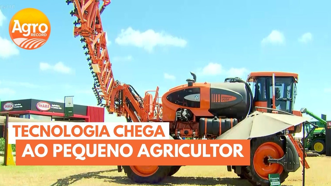 Tecnologia avança no campo e começa a chegar também aos pequenos produtores